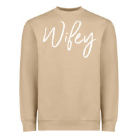 Mushroom wifey sweat(b) Heavyweight Sweatshirt - DesignPulse