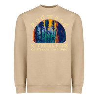 Mushroom redwood national park california retro vintage cam Heavyweight Sweatshirt - DesignPulse