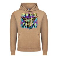 Rockin' The Mom Mother's Day Vintage Hoodie | Teevron