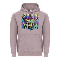 Vintage Zinc Rockin' the mom Mother's Day Vintage Hoodie - FaDigitalArtStudio