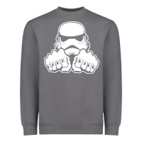 Storm dark side knuckle starwars stormtrooper 2 Heavyweight Sweatshirt - DesignPulse