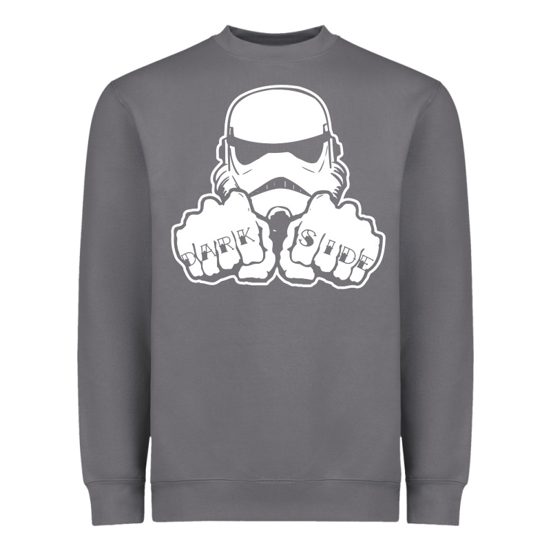 Dark Side Knuckle Starwars Stormtrooper 2 Heavyweight Sweatshirt by DesignPulse | Teevron