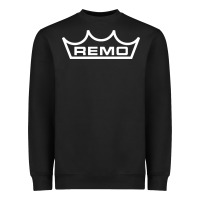 Black remo musical company Heavyweight Sweatshirt - DesignPulse