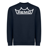 Navy remo musical company Heavyweight Sweatshirt - DesignPulse