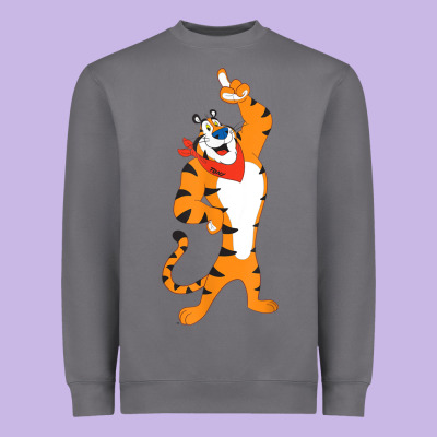 Frosted Flakes Tony The Tiger T Shirt Heavyweight Sweatshirt Designed By Designpulse