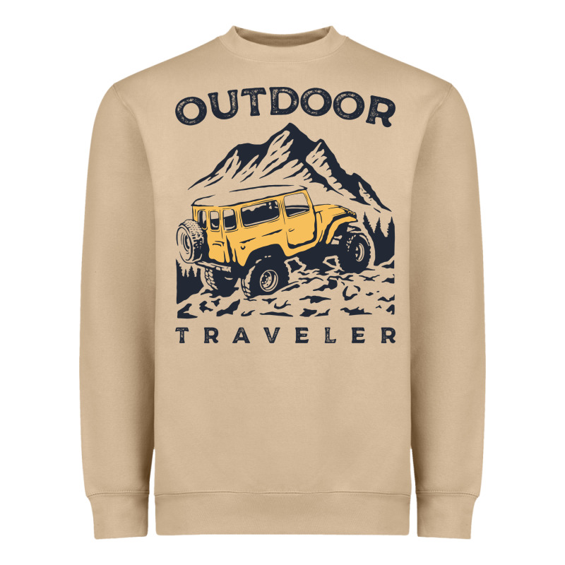 Traveler Heavyweight Sweatshirt by DesignPulse | Teevron