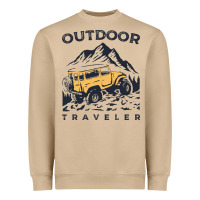 Mushroom traveler Heavyweight Sweatshirt - DesignPulse
