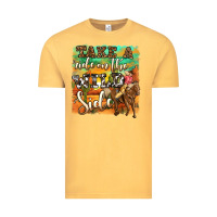 Vintage Mustard take a ride on the wild side Vintage Tee - OliviaCreatesArt