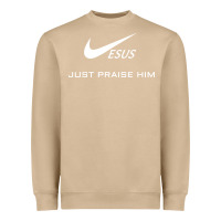 Mushroom jesus just praise him Heavyweight Sweatshirt - DesignPulse