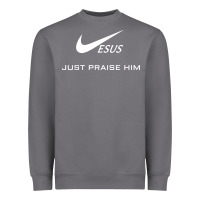 Storm jesus just praise him Heavyweight Sweatshirt - DesignPulse
