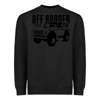 Black off roader bronco Heavyweight Sweatshirt - DesignPulse