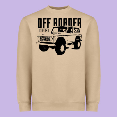 Off Roader Bronco Heavyweight Sweatshirt Designed By Designpulse