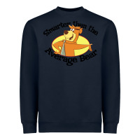 Navy yogi bear average bear Heavyweight Sweatshirt - DesignPulse