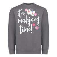 Storm womens mahjong gift for her mahjong player v neck t shirt Heavyweight Sweatshirt - DesignPulse