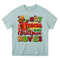 Arona hot cocoa and christmas movies Heavy Core Tee - texasbilliewilder