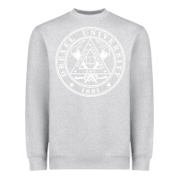 Heather Grey drexel university Heavyweight Sweatshirt - DesignPulse