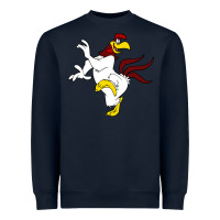 Navy foghorn leghorn looney Heavyweight Sweatshirt - DesignPulse