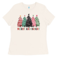 Bone merry and bright Ladies Tee - CowGirlArtShop