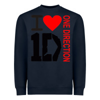 Navy one direction Heavyweight Sweatshirt - DesignPulse