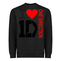 Black one direction Heavyweight Sweatshirt - DesignPulse