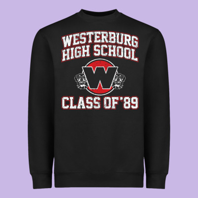 Westerburg Class Of 89 (heathers) Variant Heavyweight Sweatshirt Designed By Designpulse