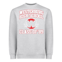 Heather Grey westerburg class of 89 (heathers) variant Heavyweight Sweatshirt - DesignPulse