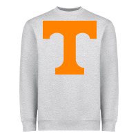 Heather Grey tennessee volunteers Heavyweight Sweatshirt - DesignPulse