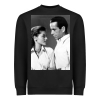 Black humphrey bogart Heavyweight Sweatshirt - DesignPulse