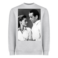 Heather Grey humphrey bogart Heavyweight Sweatshirt - DesignPulse