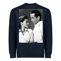 Navy humphrey bogart Heavyweight Sweatshirt - DesignPulse