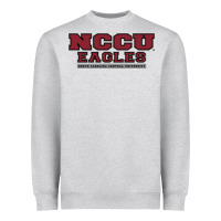 Heather Grey north carolina central Heavyweight Sweatshirt - DesignPulse
