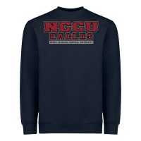 Navy north carolina central Heavyweight Sweatshirt - DesignPulse