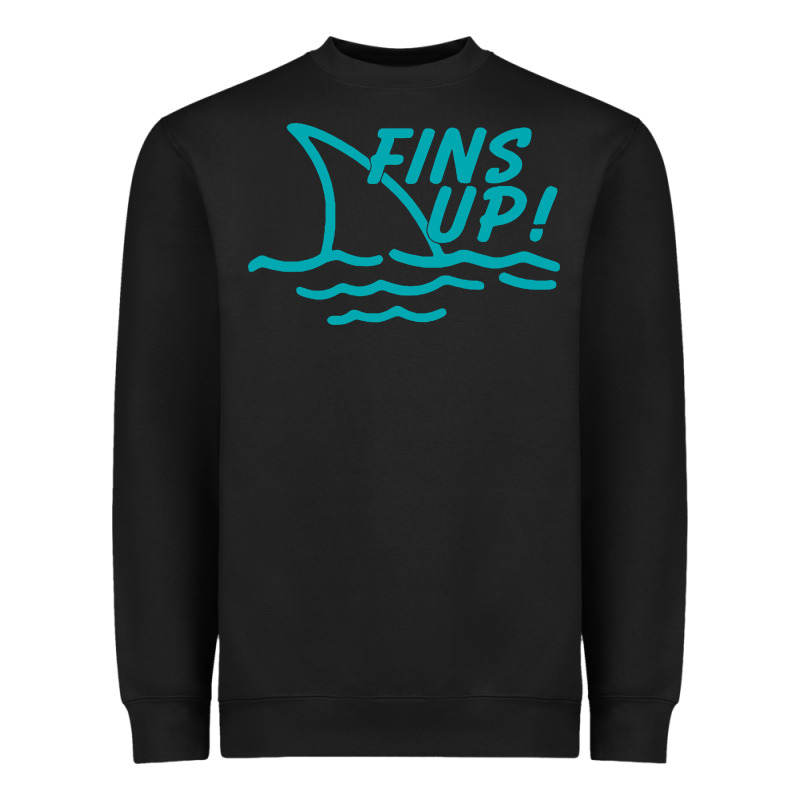Fins Up Jimmy Heavyweight Sweatshirt by DesignPulse | Teevron