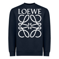 Navy loewe Heavyweight Sweatshirt - DesignPulse