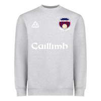 Heather Grey galway gaillimh irish gaelic football and hurling premium Heavyweight Sweatshirt - DesignPulse