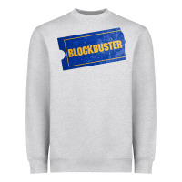 Heather Grey blockbuster Heavyweight Sweatshirt - DesignPulse