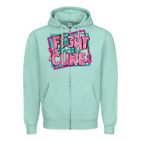 Seafoam fight for the cure Zipper Hoodie - AdoDesignShop