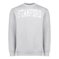 Heather Grey stanford california ca vintage athletic sports design t shirt Heavyweight Sweatshirt - DesignPulse