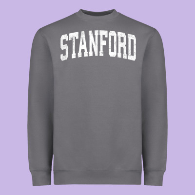 Stanford California Ca Vintage Athletic Sports Design T Shirt Heavyweight Sweatshirt Designed By Designpulse