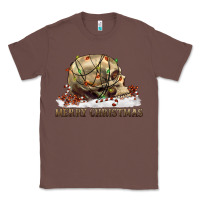 Chestnut Merry christmas skull Classic Tee - RanaPortraitStore