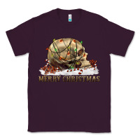 Plum Merry christmas skull Classic Tee - RanaPortraitStore