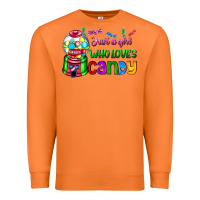 Carrot just a girl who loves candy Premium Sweatshirt - AdoDesignShop
