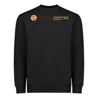 Black ziggi's coffee Heavyweight Sweatshirt - DesignPulse