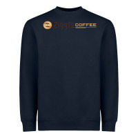 Navy ziggi's coffee Heavyweight Sweatshirt - DesignPulse