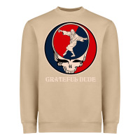 Mushroom grateful dude Heavyweight Sweatshirt - DesignPulse