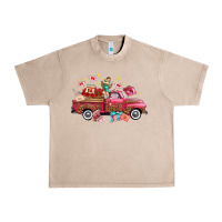 French Oak Western Valentines Day Truck Photography Love Side Urban Heavy Tee - FaDigitalArtStudio