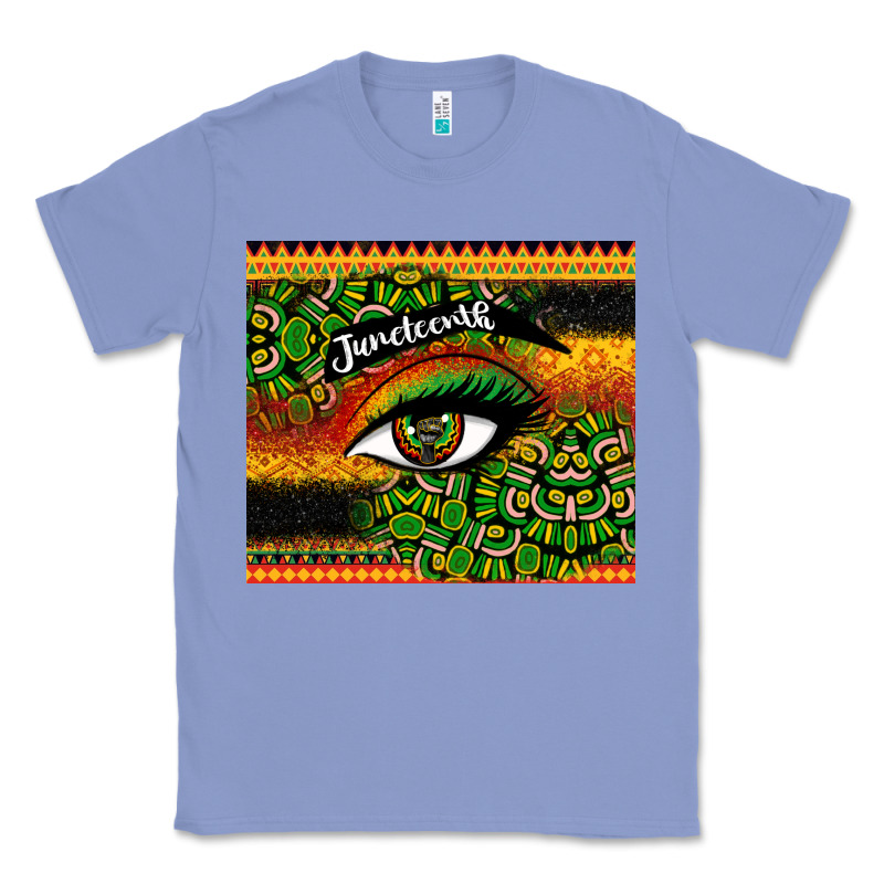 Juneteenth Eyelash Classic Tee by CowGirlArtShop | Teevron