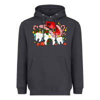 Smoke dental Christmas teeth and candies Heavyweight Hoodie - AdoDesignShop
