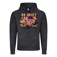Vintage Black Oh honey i am that mom Vintage Hoodie - FaDigitalArtStudio