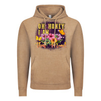 Vintage Coffee Oh honey i am that mom Vintage Hoodie - FaDigitalArtStudio